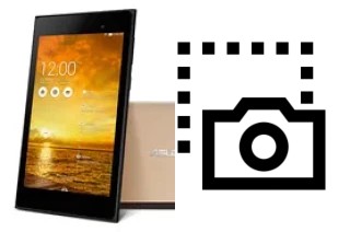 Captura de pantalla en Asus Memo Pad 7 ME572C