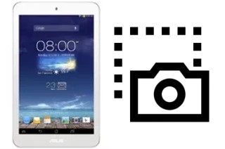 Captura de pantalla en Asus Memo Pad 8 ME180A