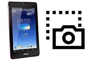 Captura de pantalla en Asus Memo Pad HD7 8 GB