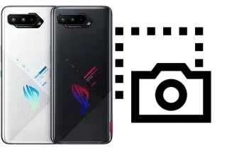 Captura de pantalla en Asus ROG Phone 5s