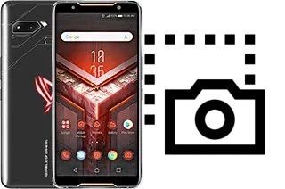 Captura de pantalla en Asus ROG Phone ZS600KL