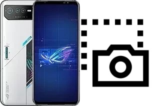 Captura de pantalla en Asus ROG Phone 6