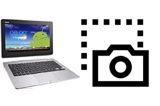 Captura de pantalla en Asus Transformer Book Trio