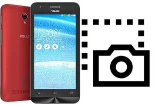 Captura de pantalla en Asus Zenfone C ZC451CG