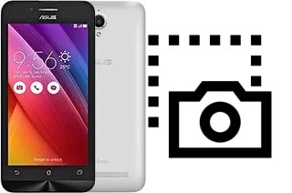 Captura de pantalla en Asus Zenfone Go T500