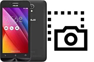 Captura de pantalla en Asus Zenfone Go ZC451TG