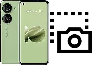 Captura de pantalla en Asus Zenfone 10