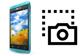 Captura de pantalla en BLU Dash Music 4.0