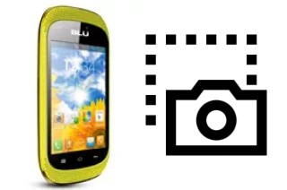 Captura de pantalla en BLU Dash Music
