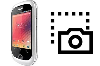Captura de pantalla en BLU Dash