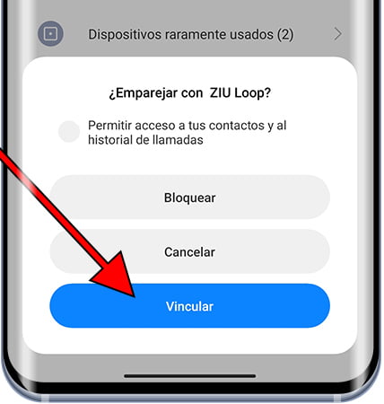 Vincular dispositivo Bluetooth en Xiaomi