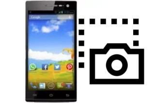 Captura de pantalla en Bmobile AX950