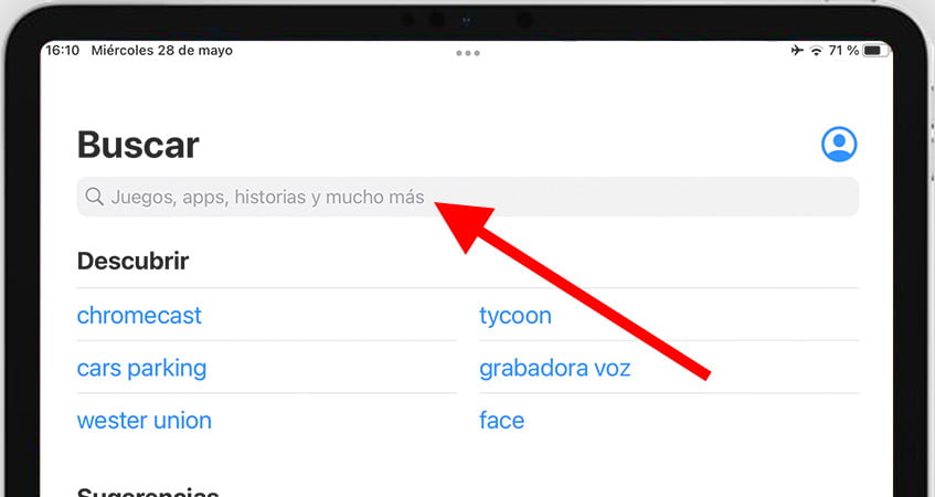 Buscar en App Store