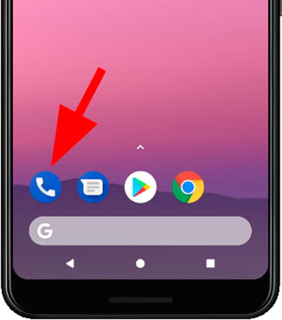 Icono llamada Android