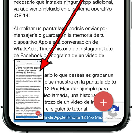 Captura de pantalla paso 3 iPhone