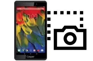 Captura de pantalla en Casper Via S7 3G