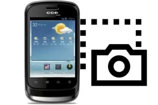 Captura de pantalla en CCE SM55