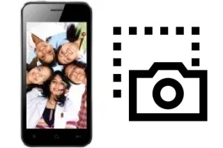 Captura de pantalla en Celkon A66