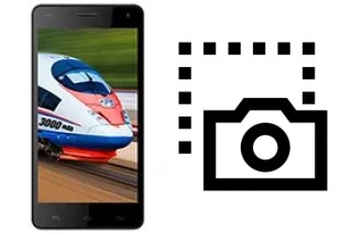 Captura de pantalla en Celkon Q3000