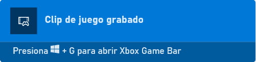Clip grabar pantalla Windows guardado