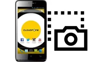 Captura de pantalla en CloudFone Excite 451TV