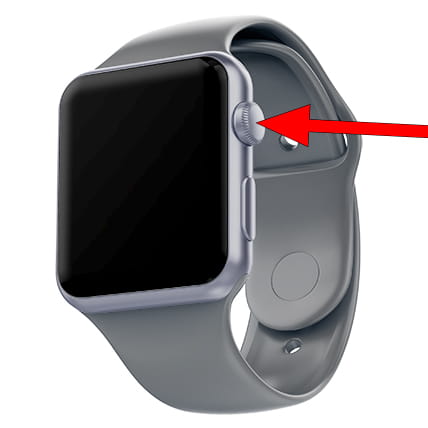 Corona digital Apple Watch