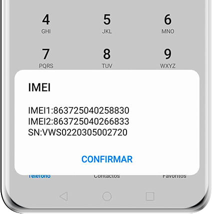 Conocer código IMEI