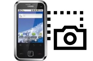 Captura de pantalla en Cross A6T