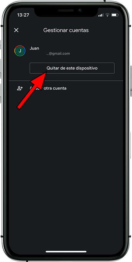 Quitar cuenta de Google de Apple iPhone 16
