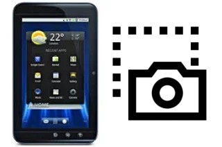 Captura de pantalla en Dell Streak 7 Wi-Fi