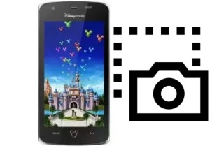 Captura de pantalla en Disney Mobile DM001C Mickey