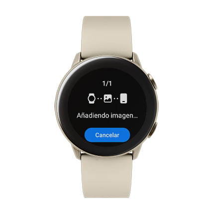 Enviando imagen desde Galaxy Watch4 Classic