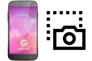 Captura de pantalla en Gigabyte GSmart Saga S3