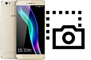 Captura de pantalla en Gionee S6