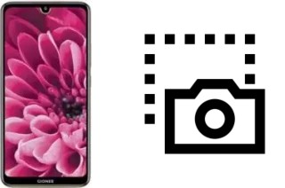 Captura de pantalla en Gionee F9
