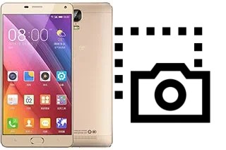 Captura de pantalla en Gionee Marathon M5 Plus