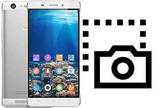 Captura de pantalla en Gionee Marathon M5
