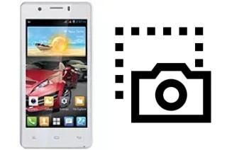 Captura de pantalla en Gionee Pioneer P4