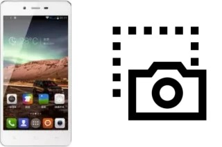 Captura de pantalla en Gionee V188