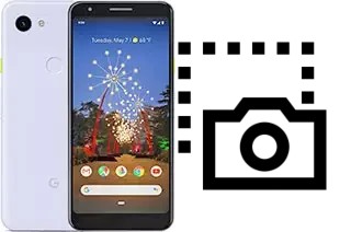 Captura de pantalla en Google Pixel 3a