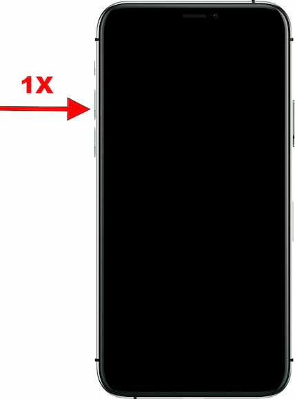 Primer paso forzar reinicio iPhone 15 Plus