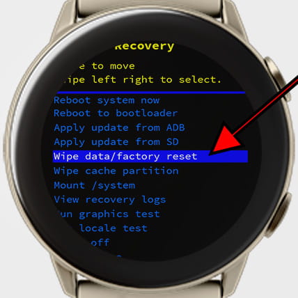 Android Recovery WearOS
