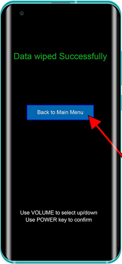 Restauración completada MIUI Recovery