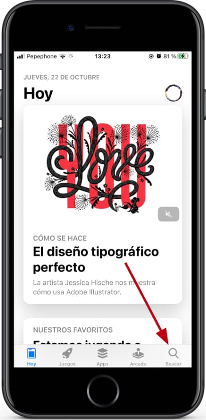Inicio App Store