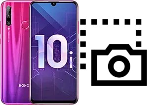 Captura de pantalla en Honor 10i