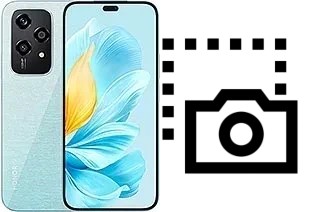 Captura de pantalla en Honor 200 Lite
