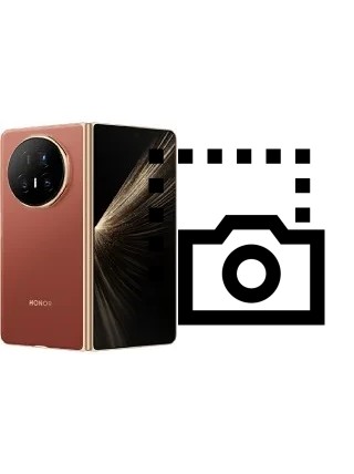 Captura de pantalla en Honor Magic V5