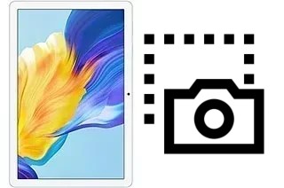 Captura de pantalla en Honor Tab 7