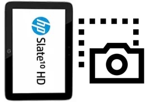 Captura de pantalla en HP Slate10 HD