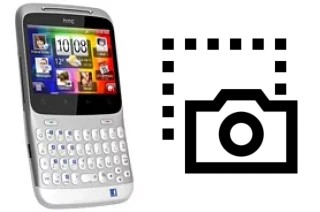 Captura de pantalla en HTC ChaCha